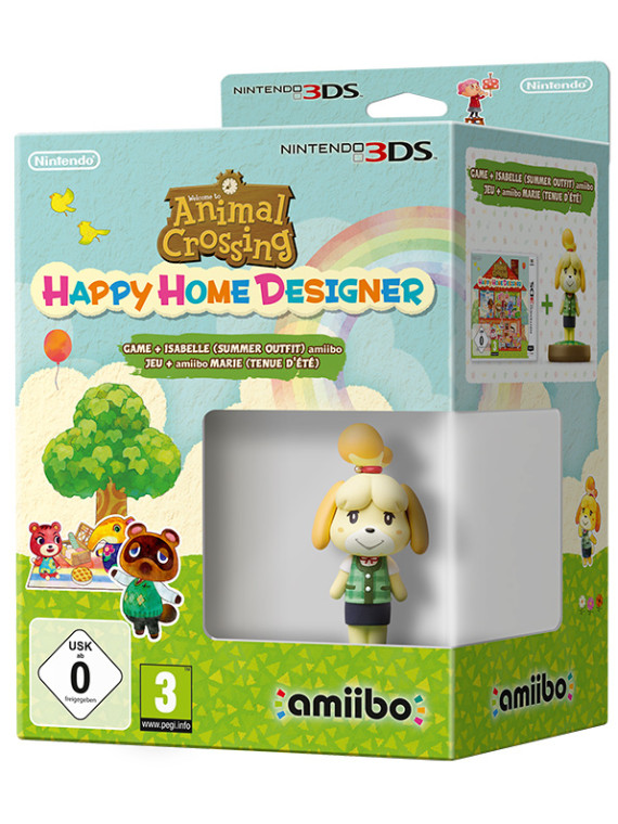 Animal crossing: happy home designer amiibo bundle
