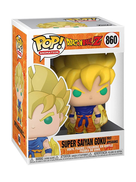Funko pop dragon ball z super saiyan goku first appeara 860