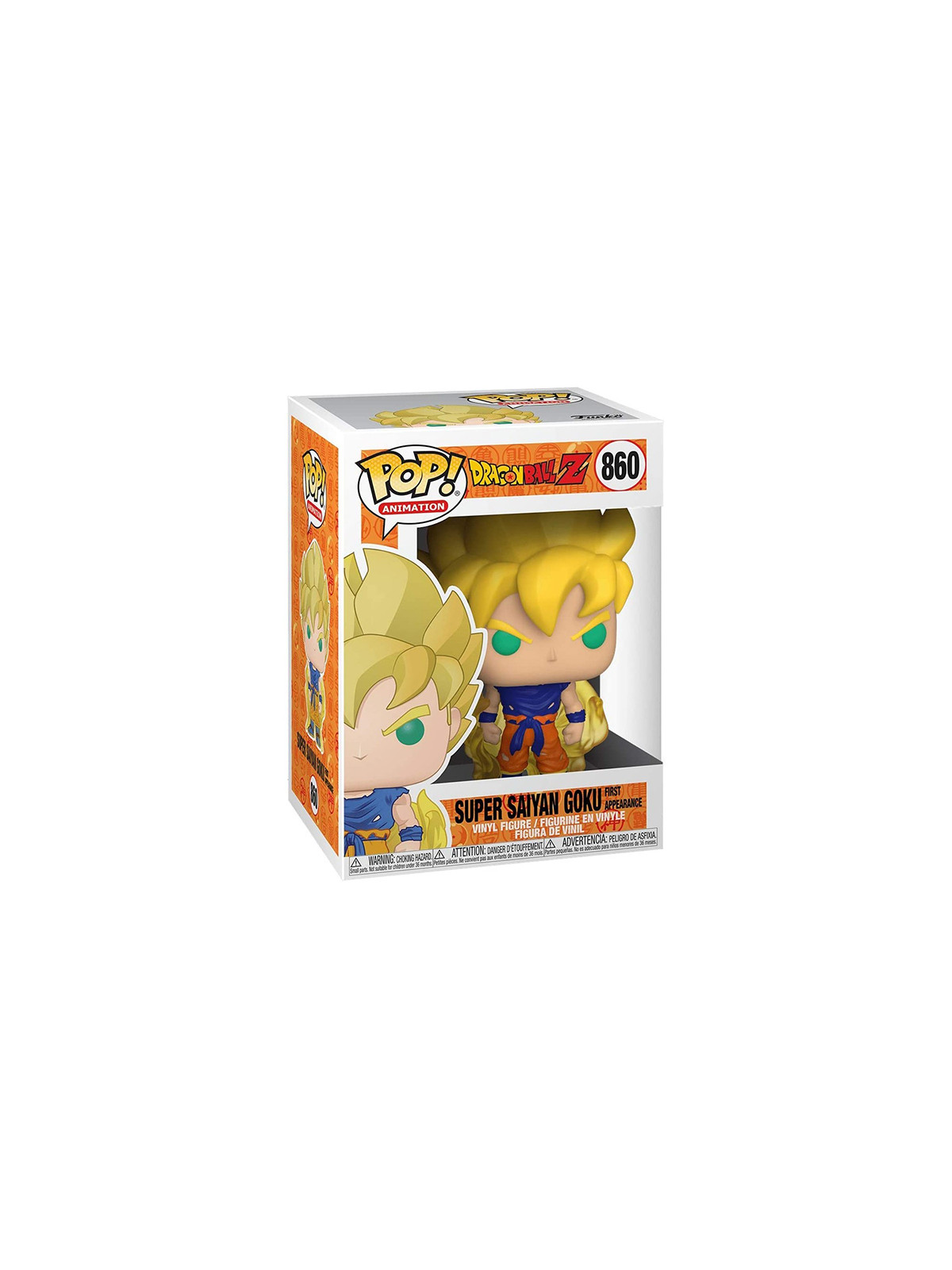 Funko pop dragon ball z super saiyan goku first appeara 860