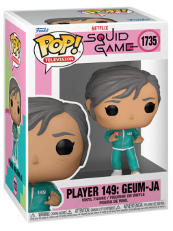 Funko pop squid game player 149: geum-ja 1735