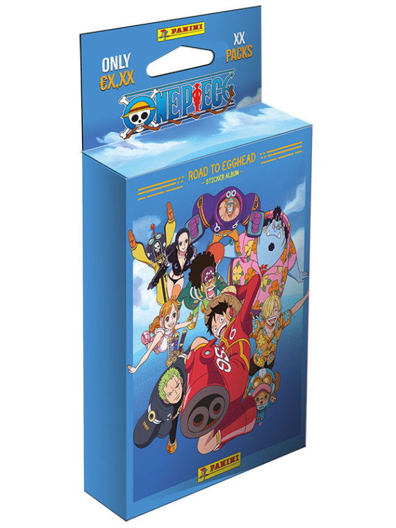 Panini stickers one piece road egghead ecoblister
