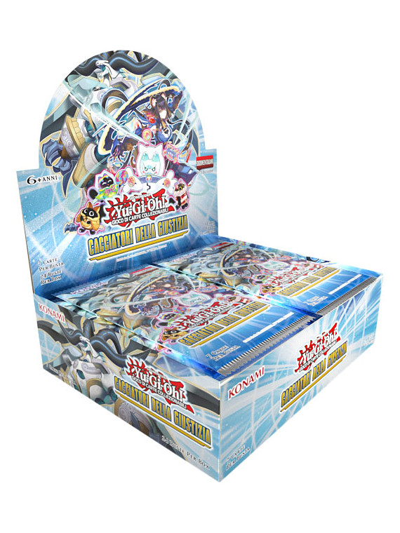 Yugi cacciatori della giustizia box 24 buste