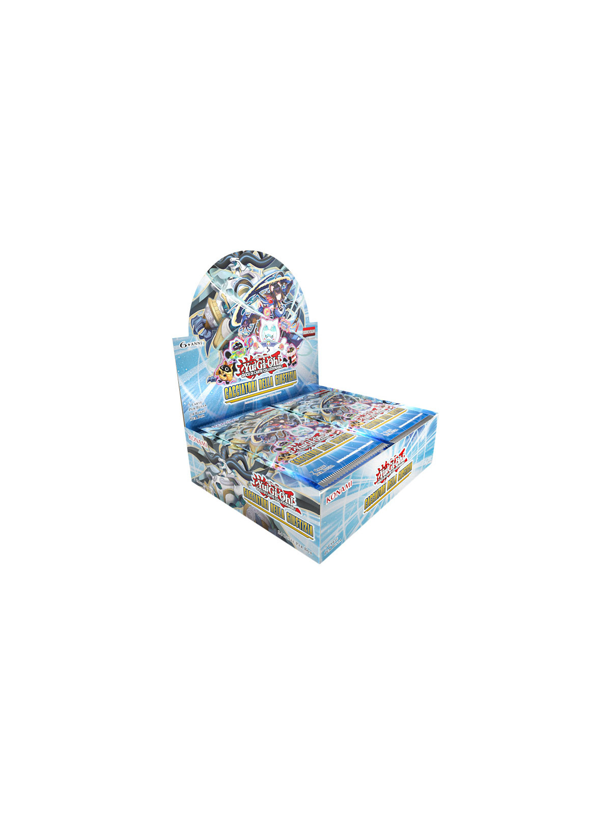 Yugi cacciatori della giustizia box 24 buste