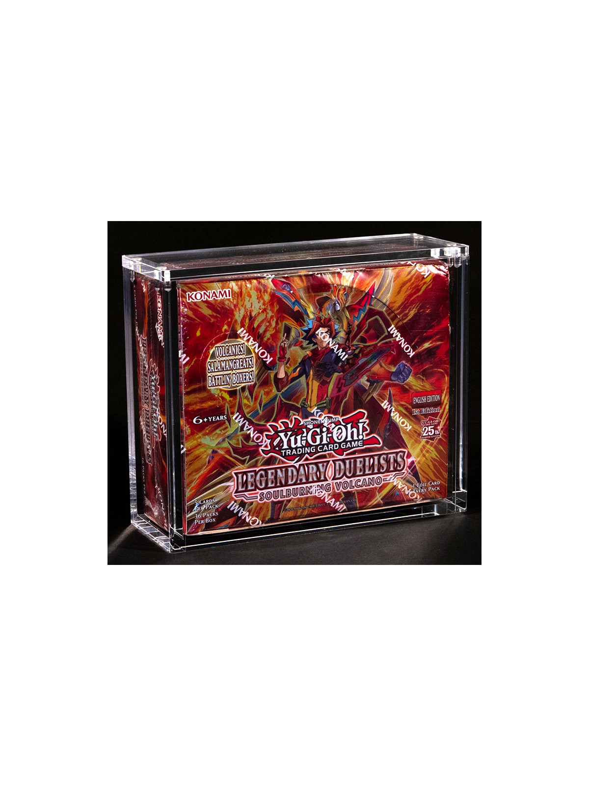 Acrylic box protezione yu-gi-oh booster box 36 buste