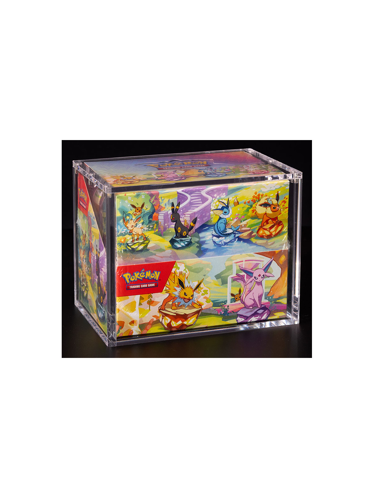 Acrylic box protezione pokemon mini tin (8 pezzi)