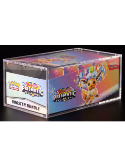 Acrylic box protezione pokemon booster bundle retail