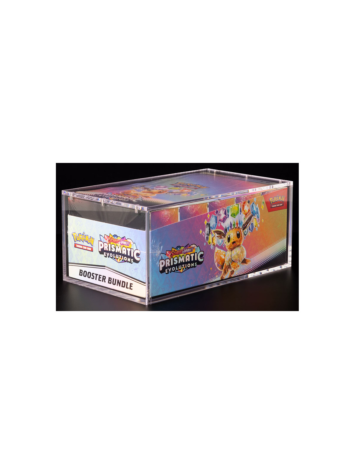 Acrylic box protezione pokemon booster bundle retail