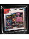 Acrylic box protezione pokemon booster pack blister (3 pack)