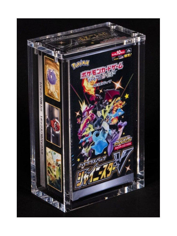 Acrylic box protezione pokemon box jpn 10 buste