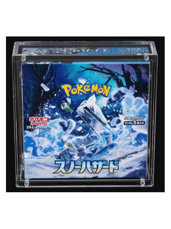 Acrylic box protezione pokemon box jpn 30 buste
