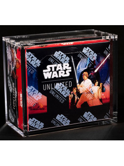Acrylic box protezione star wars unlimited - booster box