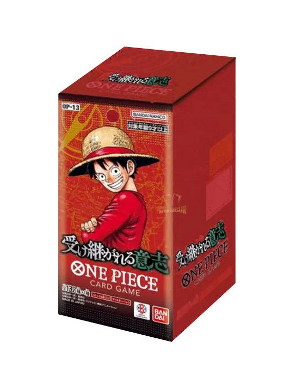 One piece jpn carrying on his will op-13 box 24 buste