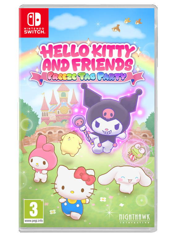 Hello kitty and friends freeze tag party