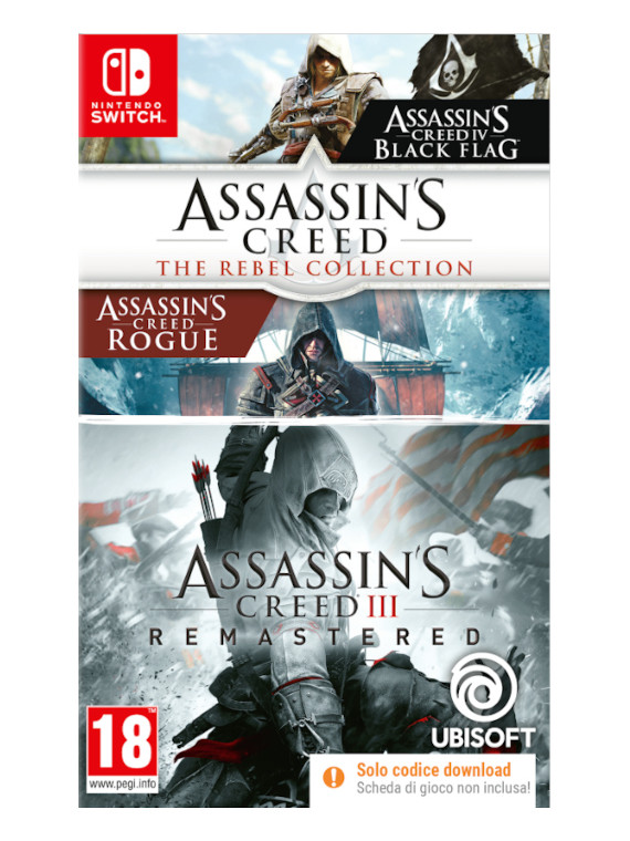 Assassin's creed the rebel collection + ac3 (ciab)