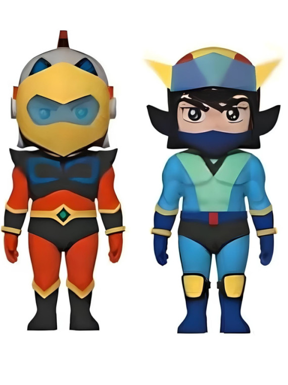 Plastoy goldrake alcor & actarus duo pack