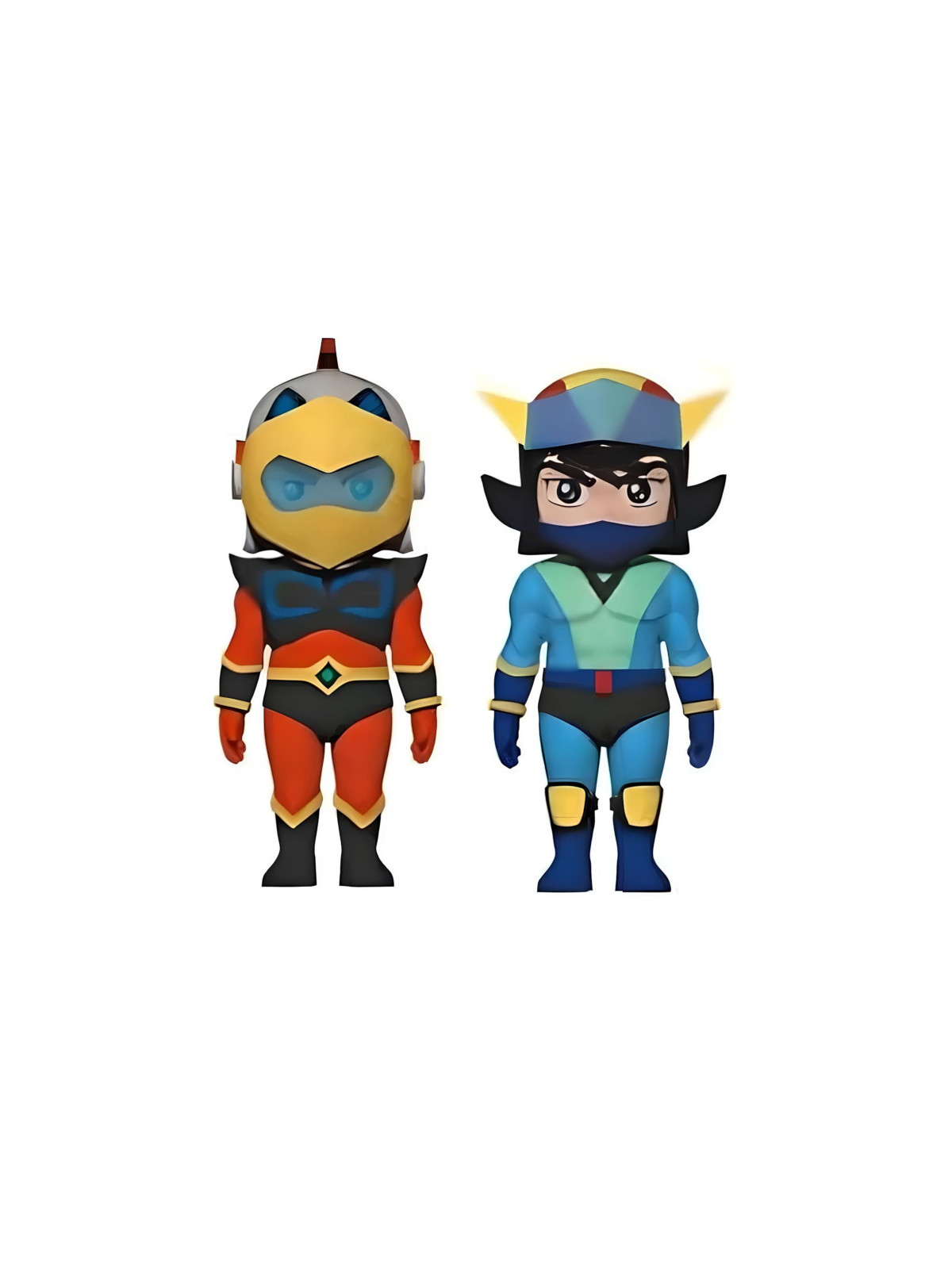 Plastoy goldrake alcor & actarus duo pack