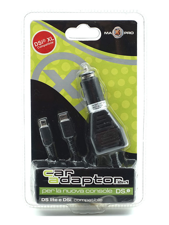 Maxpro alimentatore auto nintendo ds