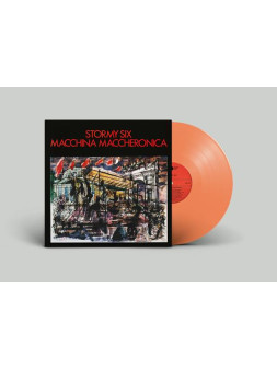 Macchina maccheronica (180 gr. vinile arancione trasparente numerato autografato