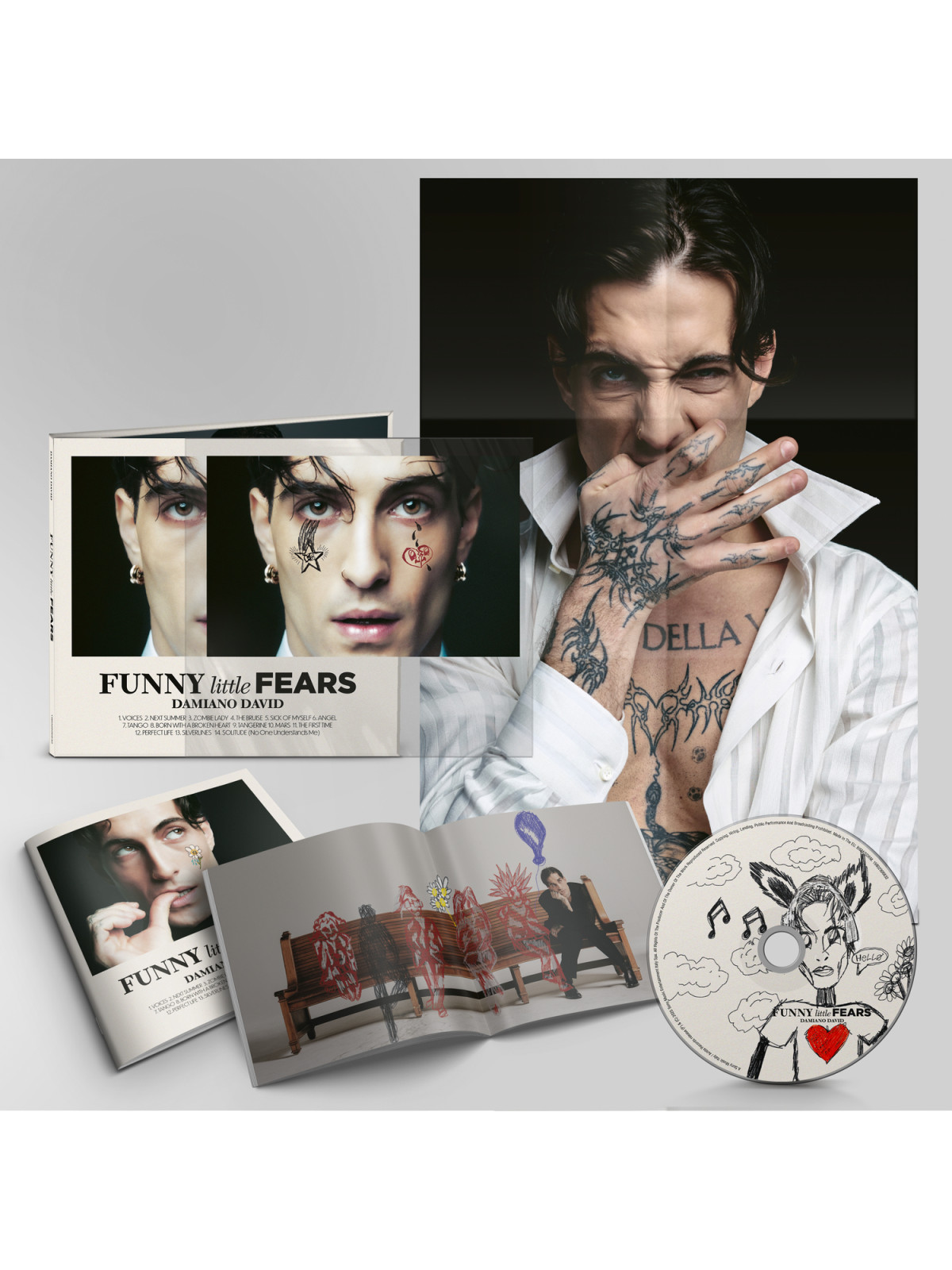 Funny little fears (deluxe cd single disc in softpack with 2 booklets + poster)