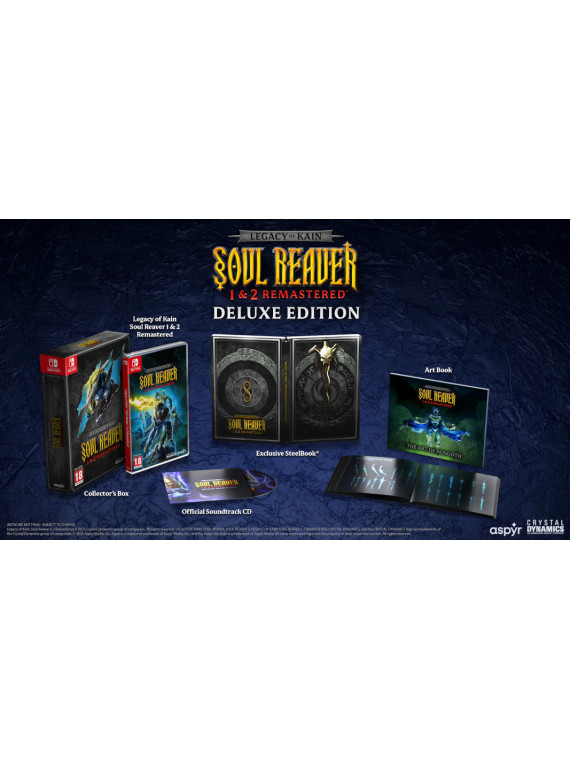 Legacy of kain soul reaver 1&2 remastered deluxe edition