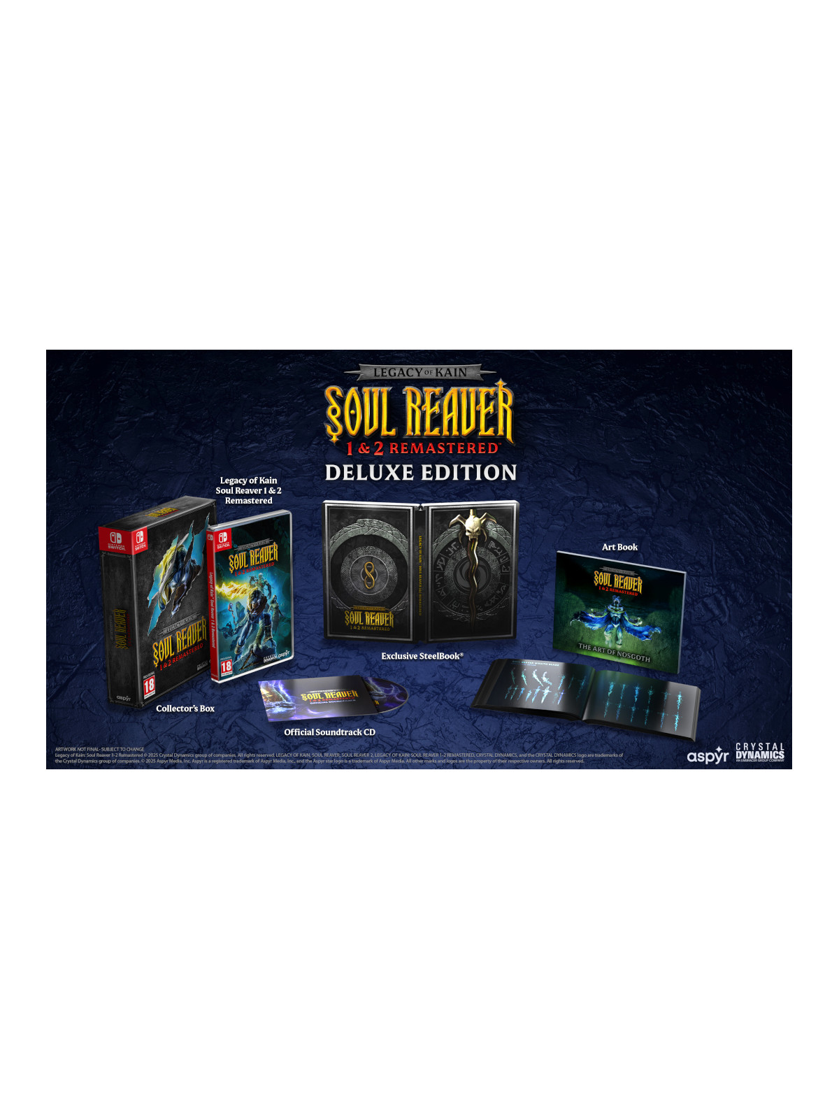 Legacy of kain soul reaver 1&2 remastered deluxe edition