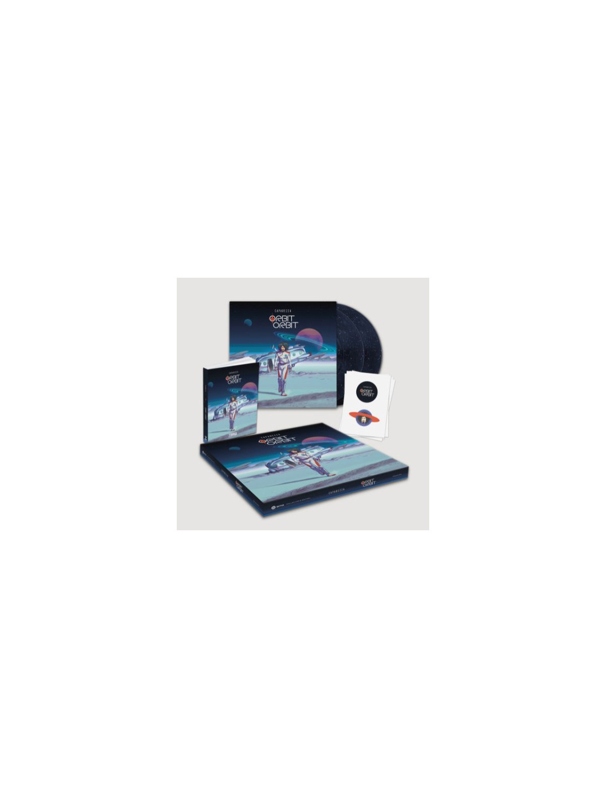Orbit orbit space box (2lp space version + comic book + stickers)