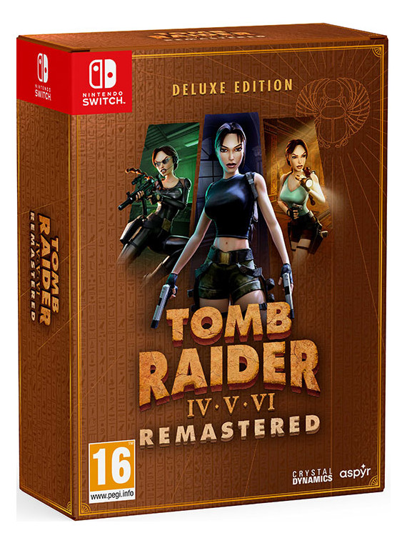 Tomb raider iv-vi remastered starring lara croft deluxe ed.
