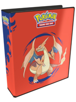 Ultra pro album 2 anelli pokemon mega charizard x and y