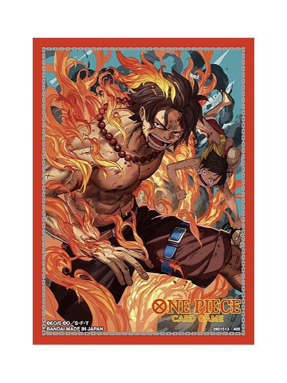 One piece bustine protettive limit. vol.5 portgas d.ace 70pz