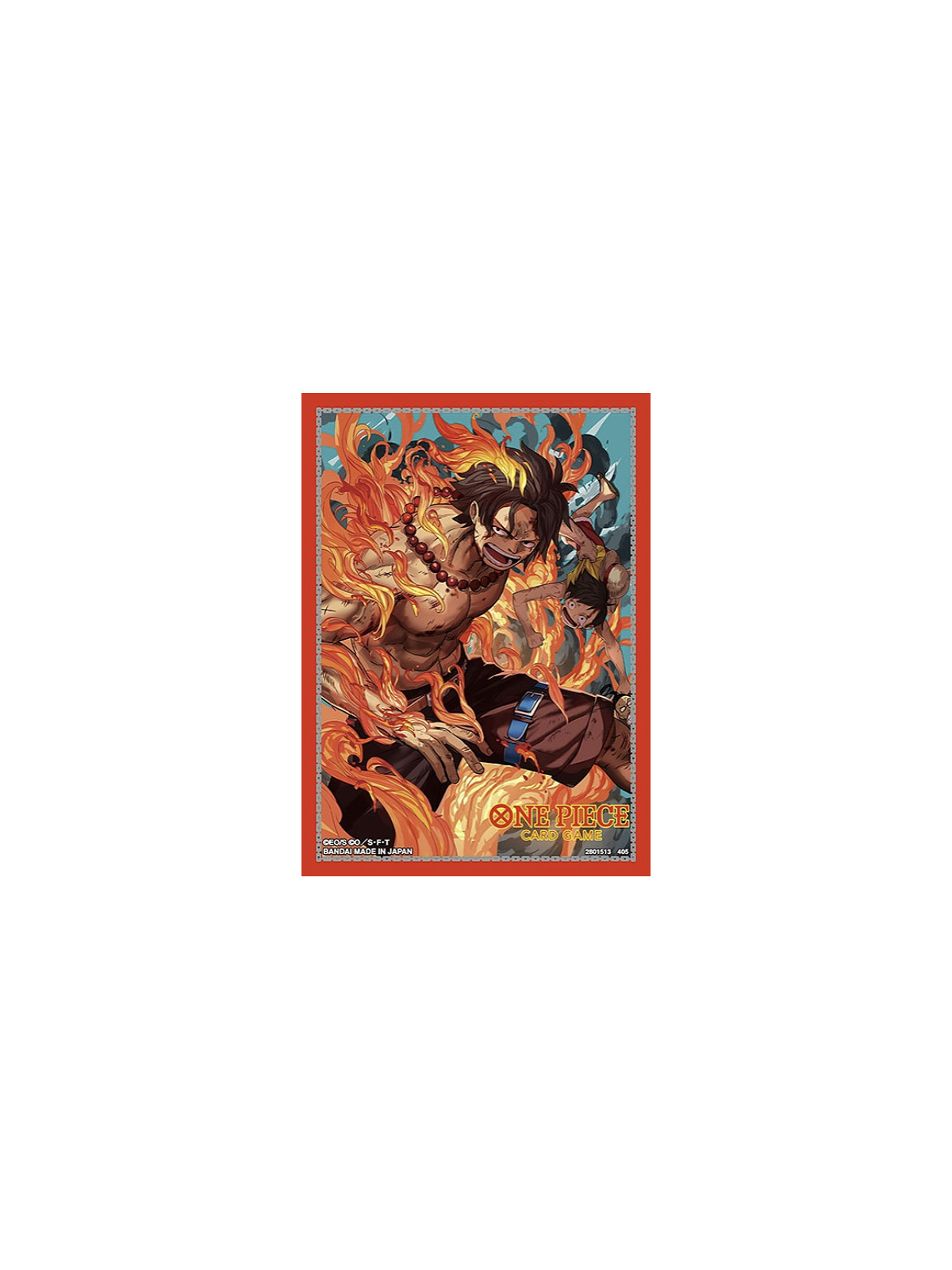 One piece bustine protettive limit. vol.5 portgas d.ace 70pz