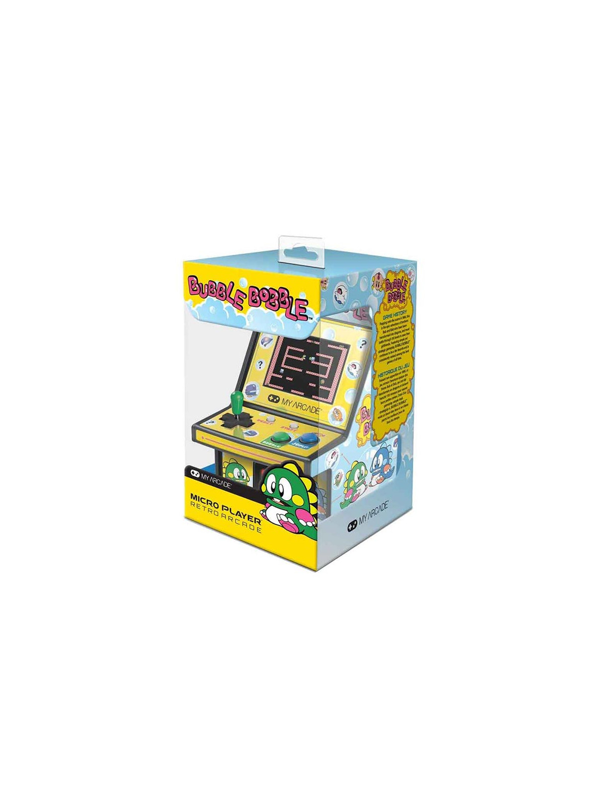 My arcade bubble bobble micro player