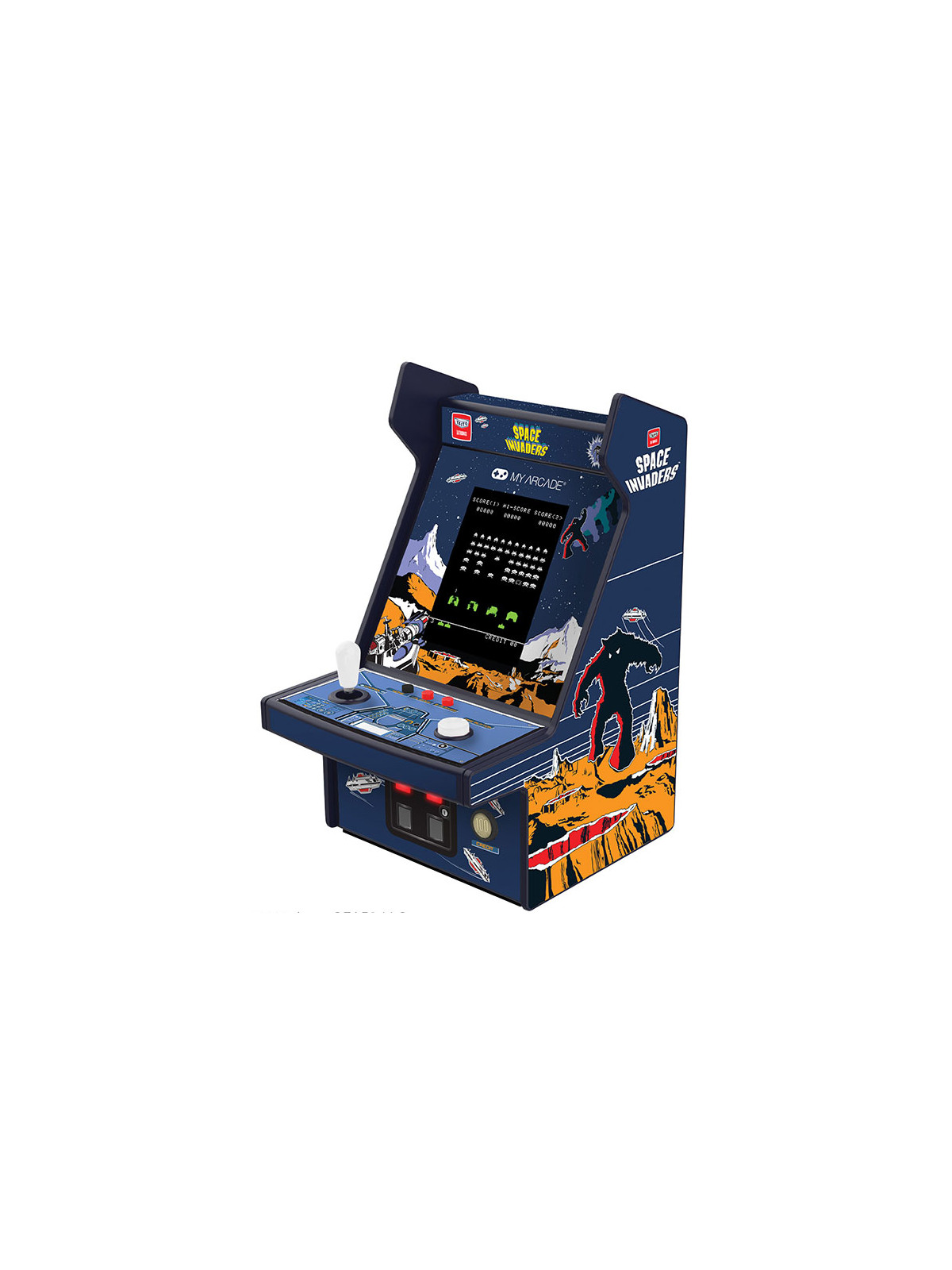 My arcade micro space invaders
