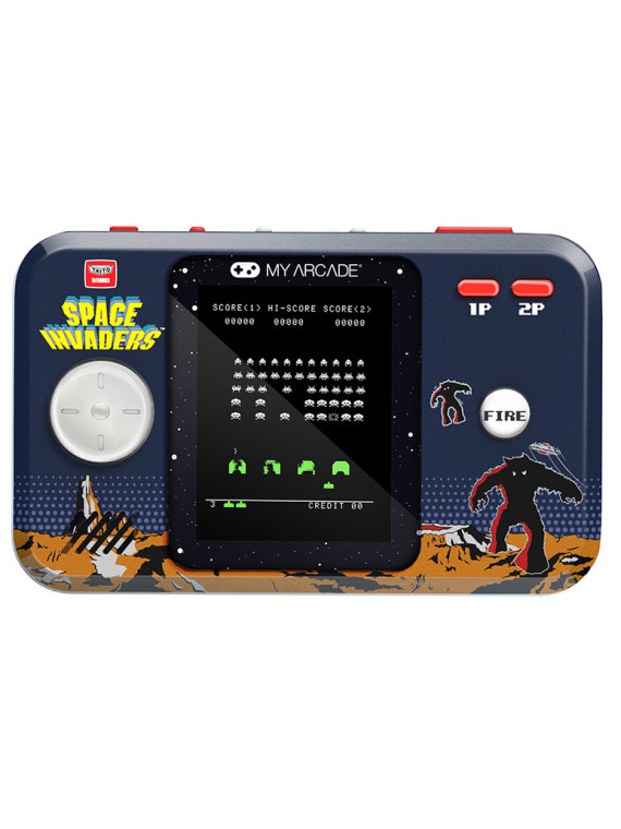 My arcade portable pocket player pro space invaders