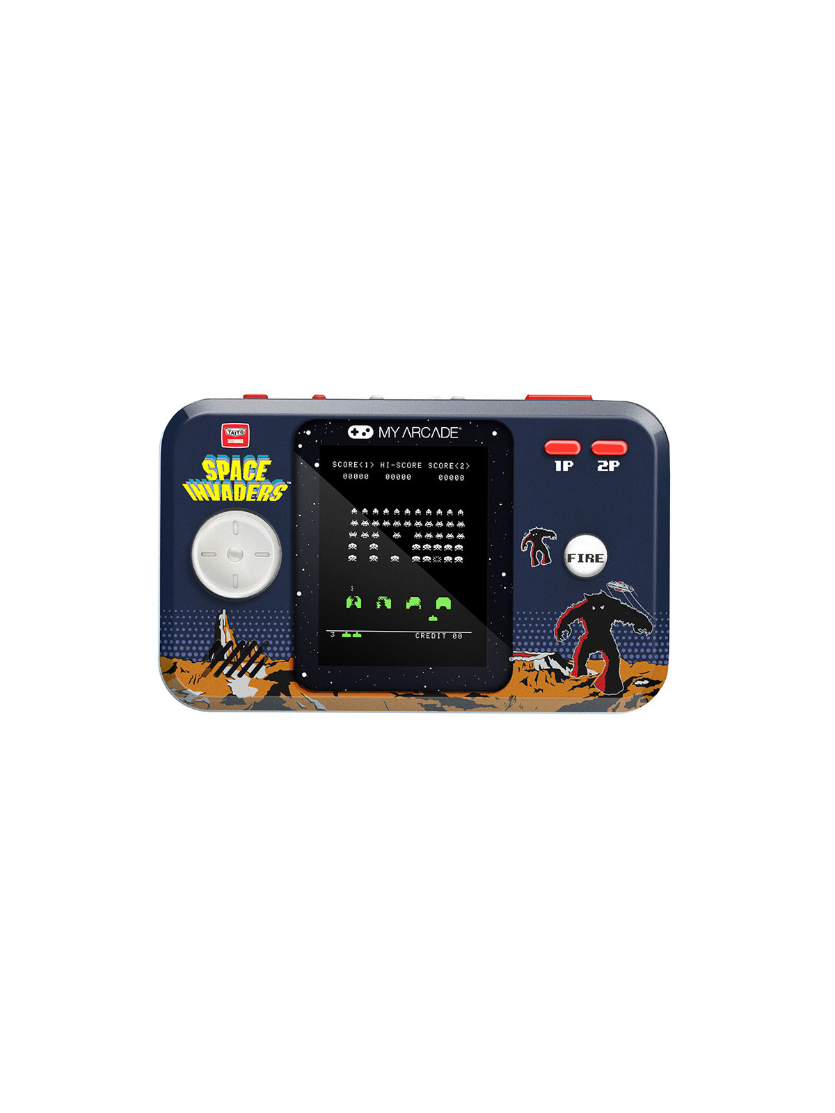 My arcade portable pocket player pro space invaders