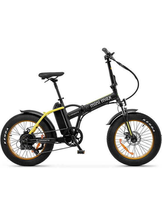 Ebike argento minimax 2022 bicicletta elettrica