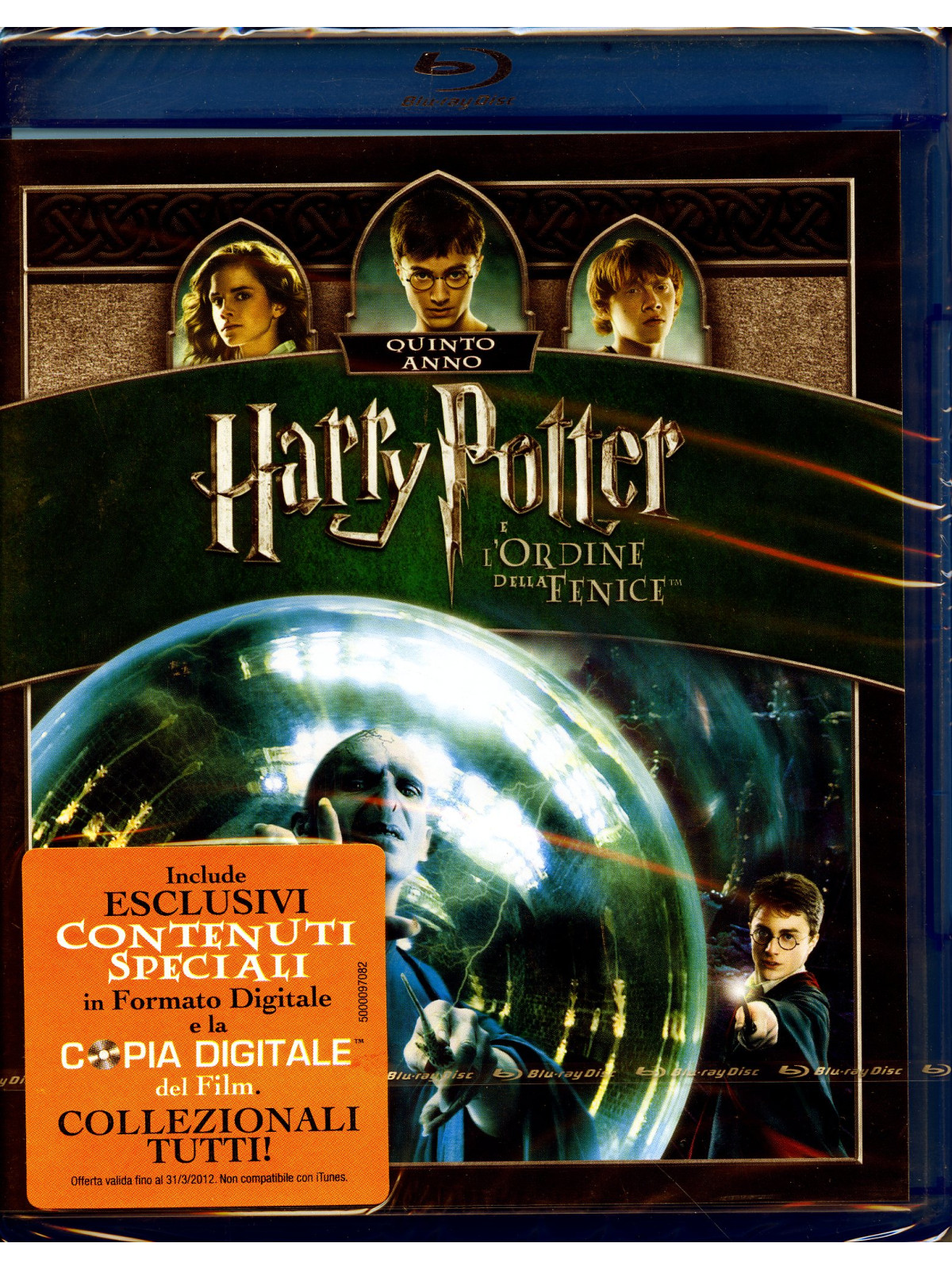 Harry potter e l'ordine della fenice ed. digital copy
