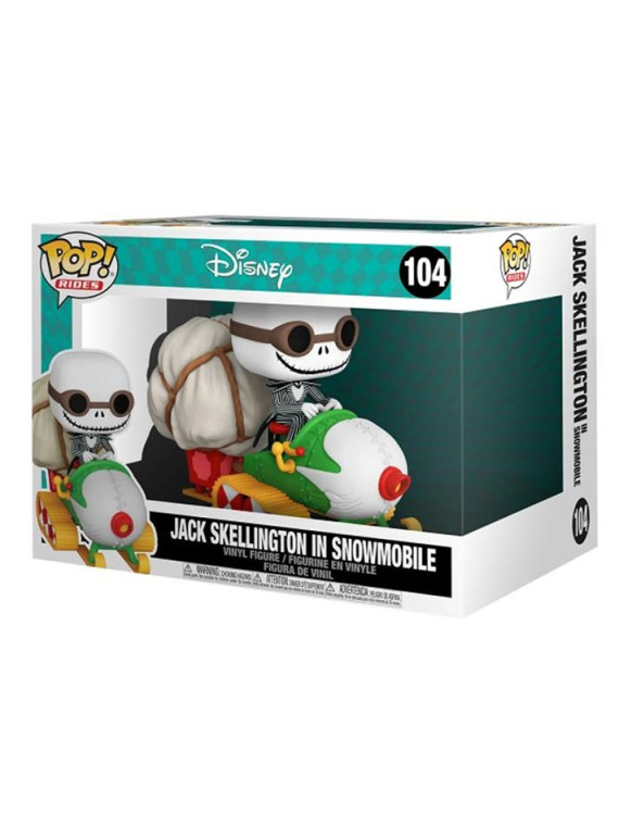 Funko pops rides nightmare b.c. jack in snowmobile 104