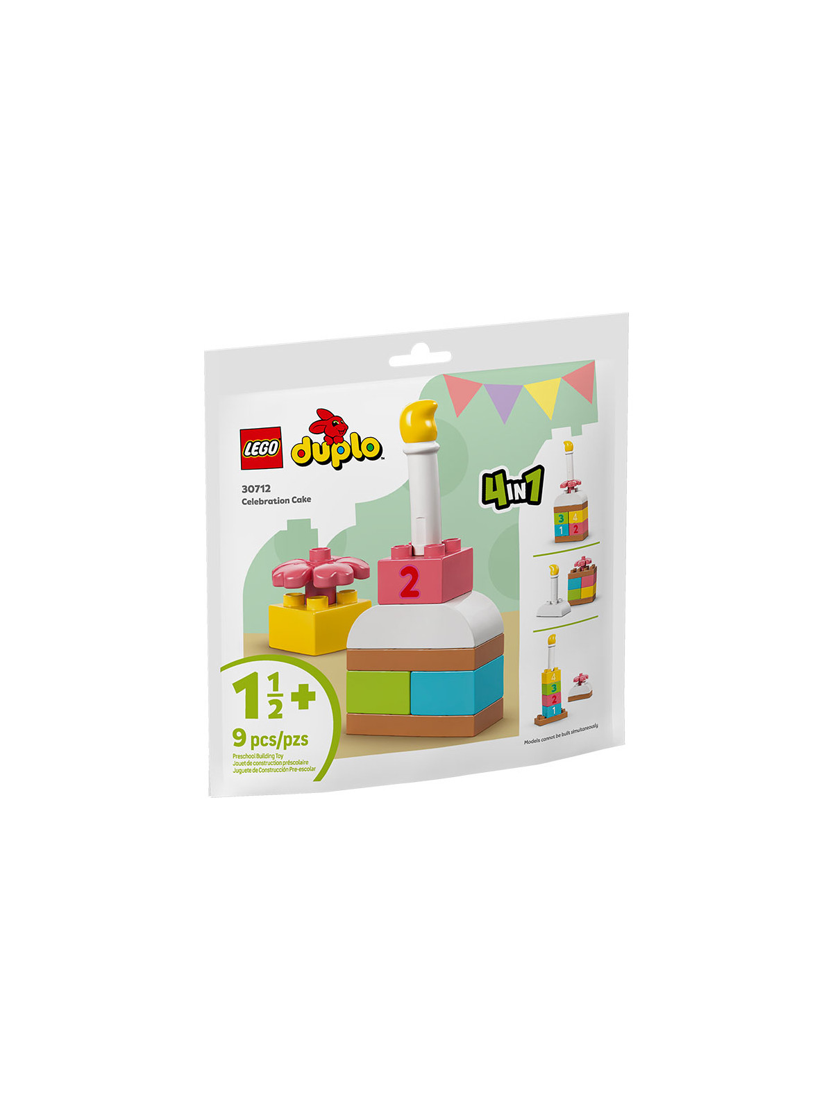 Polybag torta di compleanno - 30712
