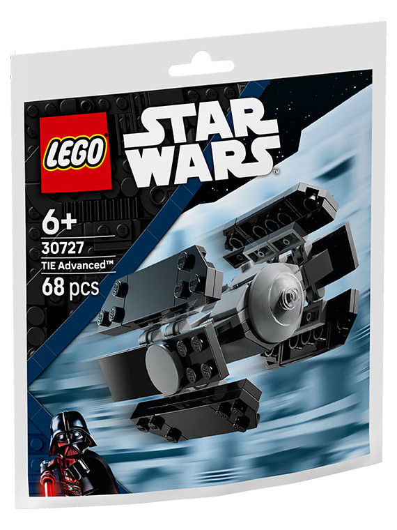 Polybag star wars mini-modello di tie advanced - 30727