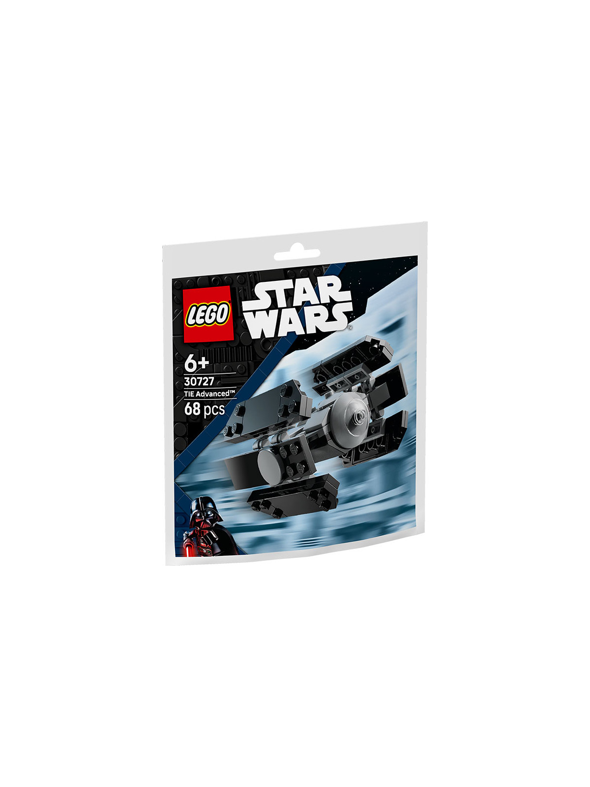 Polybag star wars mini-modello di tie advanced - 30727