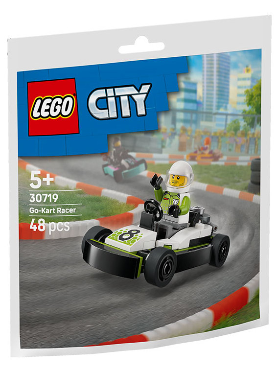Polybag pilota di go-kart - 30719