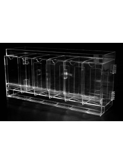 Acrylic box dispenser pacchetti di carte