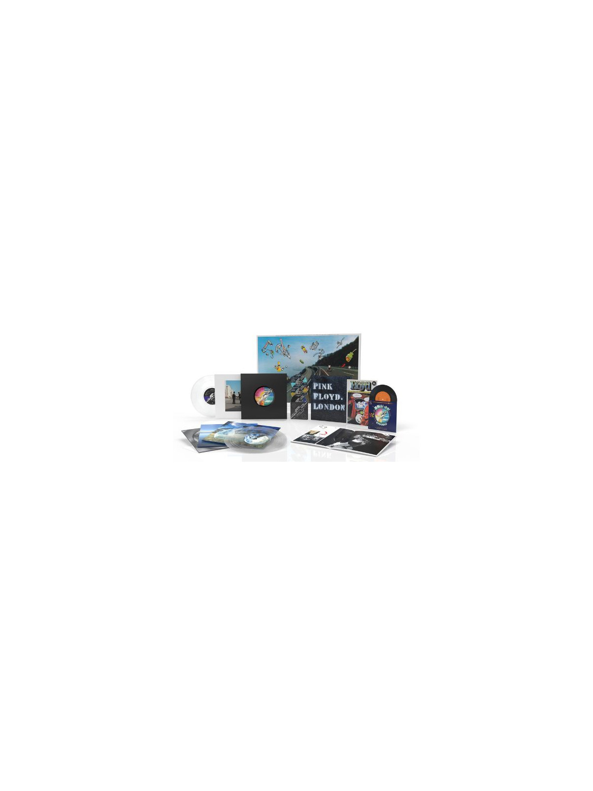 Wish you were here (50th anniversary) - deluxe box 2cd 4lp blu-ray 7" book
