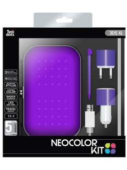 Two dots kit color violet 3ds xl