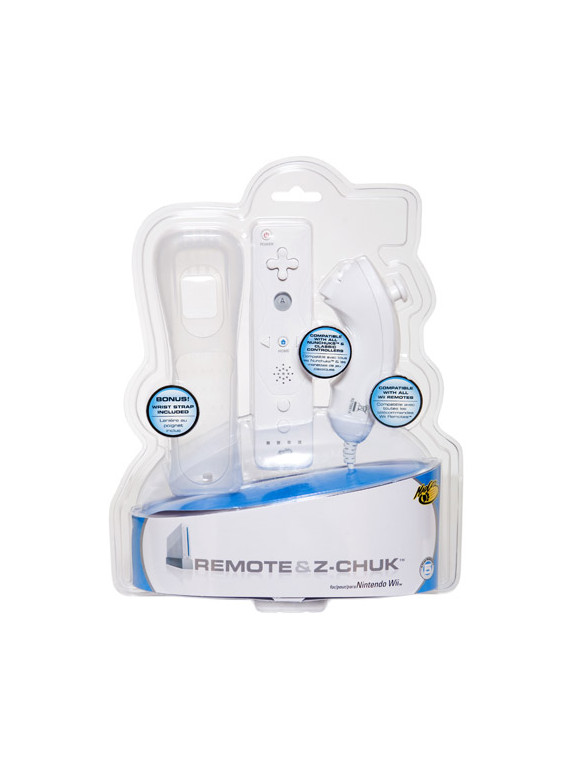 Mad catz wii remote with gripz & zchuk w