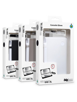 Dsi xl guscio silicone+pellicola protett