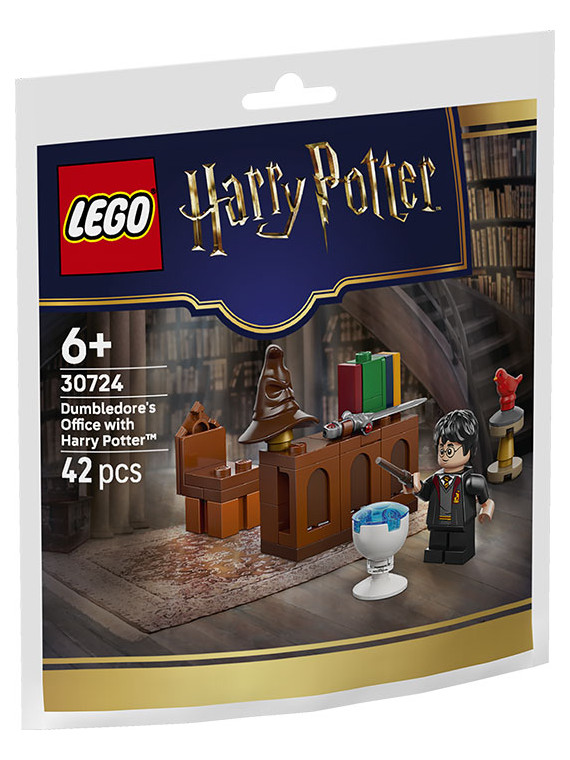 Polybag harry potter studio di silente con harry - 30724