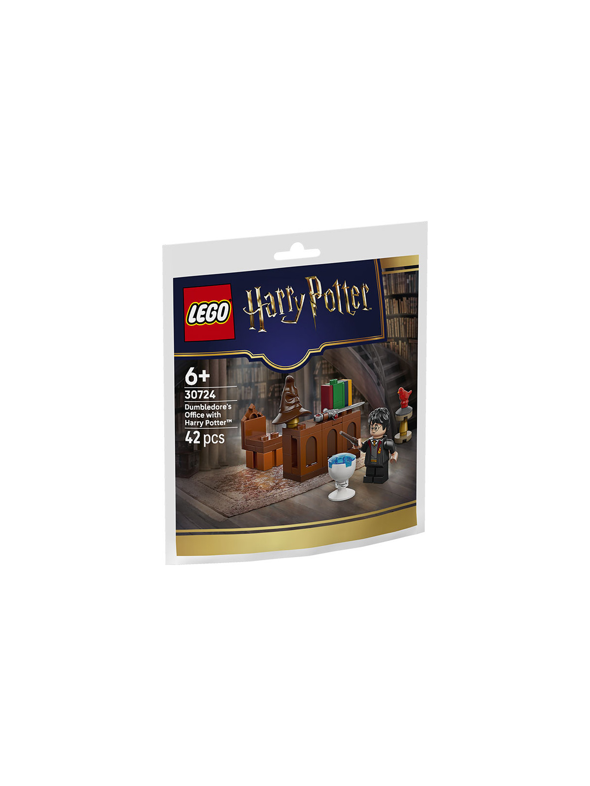 Polybag harry potter studio di silente con harry - 30724