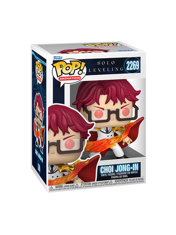 Funko pop solo leveling choi jong-in