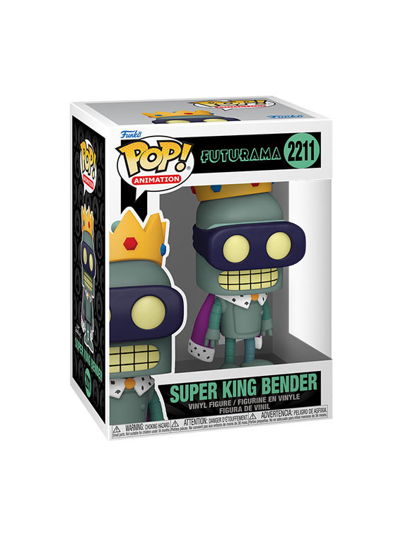 Funko pop futurama super king bender